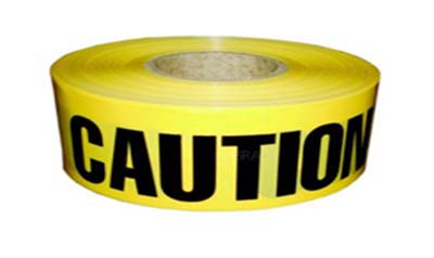 SAFETY CAUTION TAPE 3 X 1000'