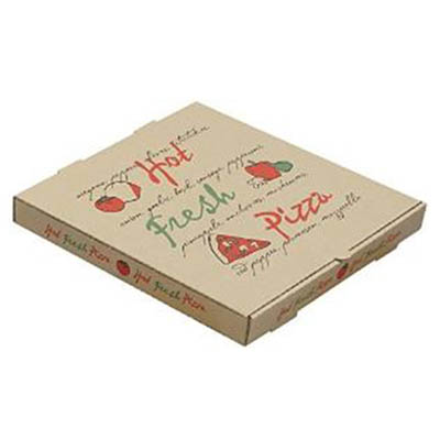 PIZZA BOX 16" STOCK PRINT KRAFT