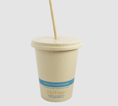 LID NO TREE PAPER 12-22 OZ COLD CUP