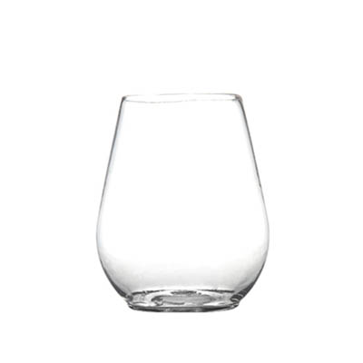 CUP PLAST 4 OZ MINI STEMLESS GOBLET CLR