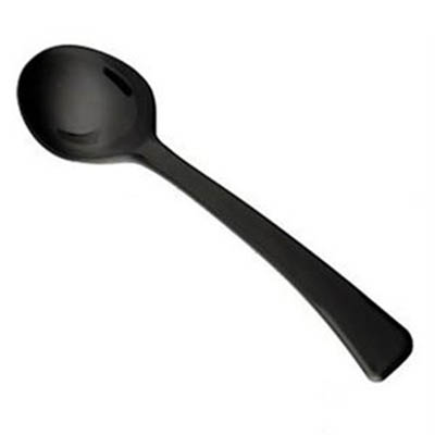 CUTLERY SERVING SPOON 10" BLK