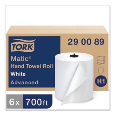 TOWEL ROLL 7.5X9.5 700 WHT