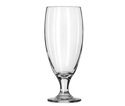GLASS PILSNER 16 OZ. EMBASSY