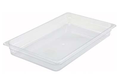 FOOD PAN CLEAR 2-1/2" DEEP