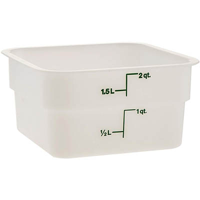 CONTAINER FOOD 2 QT 7.25X7.25