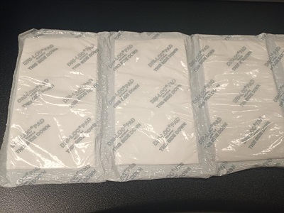 AC DRILOC PAD 4X6 WHT/WHT VIRGIN FLUF