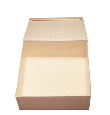 BOX 7X7X3" MED SQ WOODEN CBO