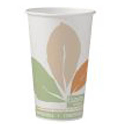 CUP PPR HOT 16 OZ BARE COMPOSTABLE