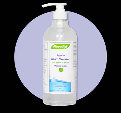 HAND SANITIZER GEL PUMP BOTTLES