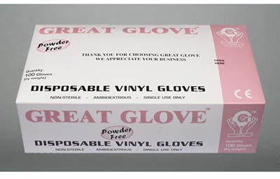 GLOVE VINYL SML PWDFREE