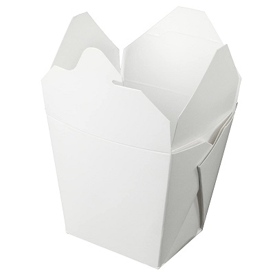 FOOD PAIL 32 OZ WHT NO HANDLE