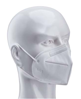 FACE MASK KN95 5PLY W/ELASTIC LOOP