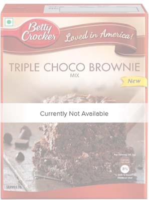 MIX BROWNIE TRIPLE CHOCOLATE CHIP