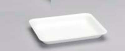 TRAY FOAM MEAT #8P WHITE