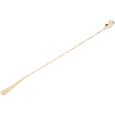 SPOON BAR JAPANESE 17" GOLD BARFLY