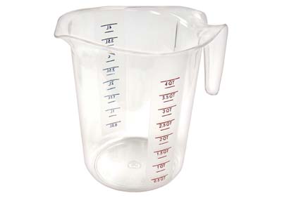 MEASURING CUP 4QT POLYCARBONATE