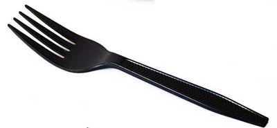 CUTLERY FORK XHWPP BLACK 3930