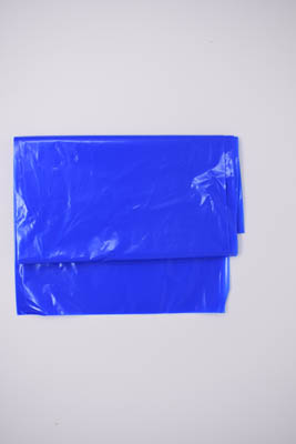 CAN LINER 40X46 1.7 MIL BLUE OPQ W/DISP