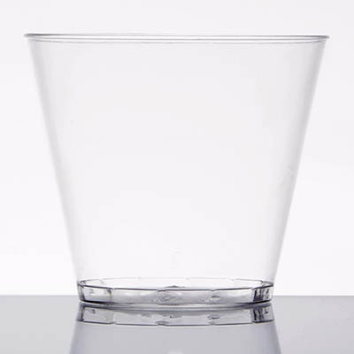 CUP PLAST 5 OZ CLR TUMBLER