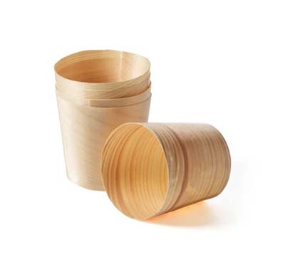 CUP 2" WOODEN CUPS
