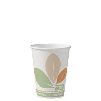 CUP PPR HOT 12 OZ BARE COMPOSTABLE