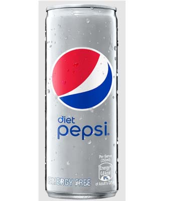 SODA DIET PEPSI CAN