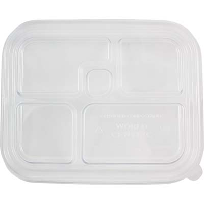 LID PLA - BENTO BOX 5-COMPT.