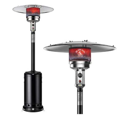 OUTDOOR PATIO HEATER 47,000 BTU BLACK