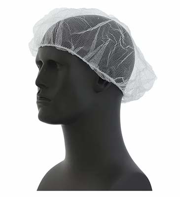 HAIR NET 21" WHT NYLON HONEYCOMB