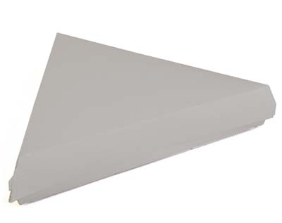 BOX PIZZA SLICE 8-3/16X7X1-13/16 WHITE