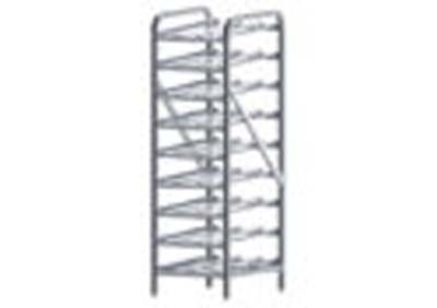 CAN STORAGE RACK 9 TIER S/S