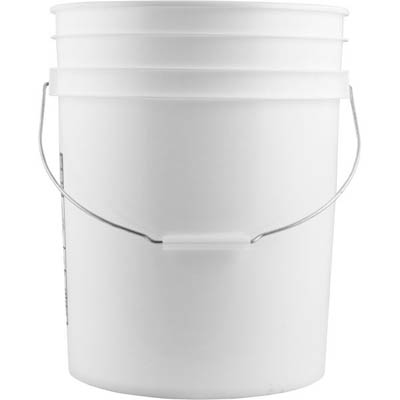 PAIL 5 GAL WHITE