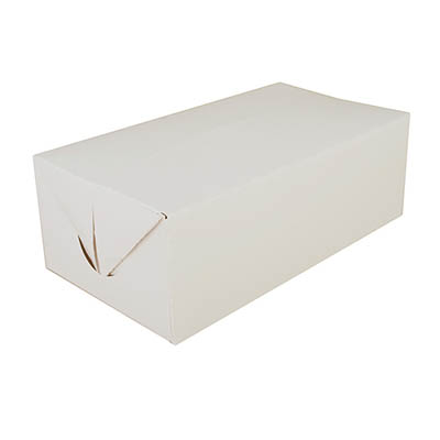 2730 WHITE CARRY OUT BOX 8-7/8X4-7/8X3-1