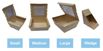 BOX BAMBOO SMALL #1 BOX W/PLA WINDOW