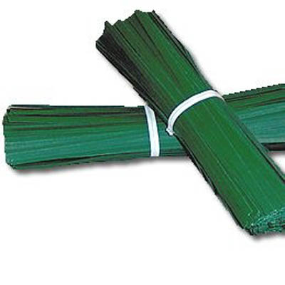 TWIST TIES 4"X3/16 GREEN