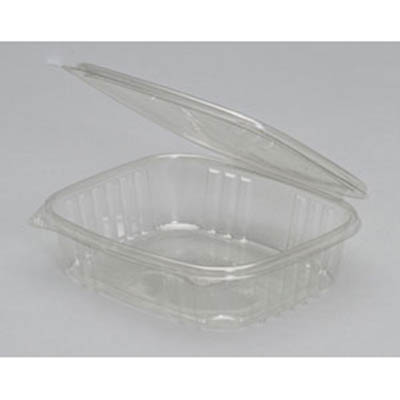 DELI CONT.PLASTIC HINGED 24OZ F