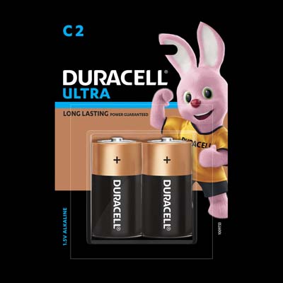 DURACELL COPPERTOP ALKALINE C BATTERIES