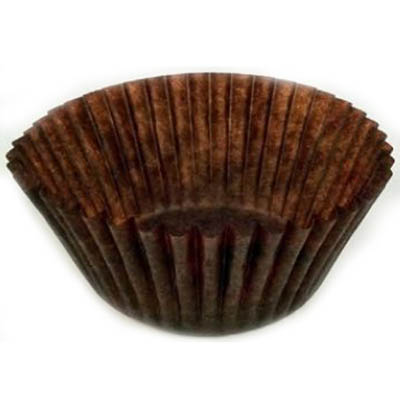 CUP BAKING 2X1.25" BROWN MUFFIN