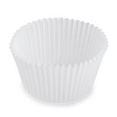 BAKING CUP WHITE 1-1/2X3-1/2X1