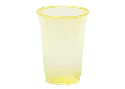 CUP PLAST 16 OZ YELLOW PP