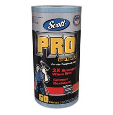 32992 TOWEL SCOTT PRO SHOP HVY DUTY BLUE