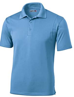 SHIRT POLO BLUE SPORT WICK XL