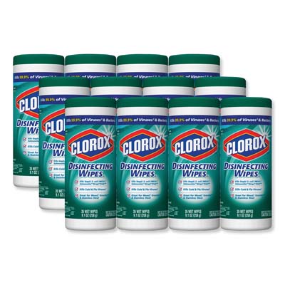 CLOROX WIPES DISINFECTING FRESH SCENT