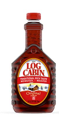 SYRUP PANCAKE LOG CABIN