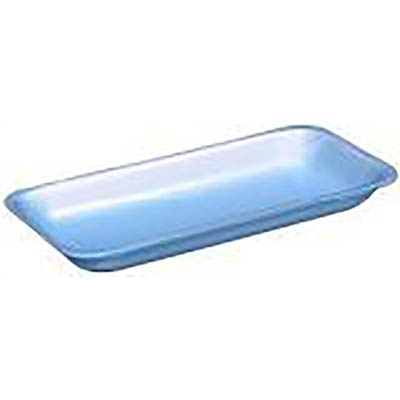 TRAY FOAM MEAT #4P BLUE