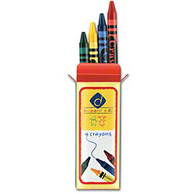 CRAYONS CHILDRENS 4 COLORS