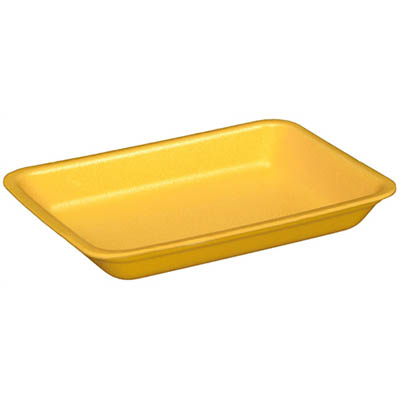 TRAY FOAM MEAT #3P YELLOW