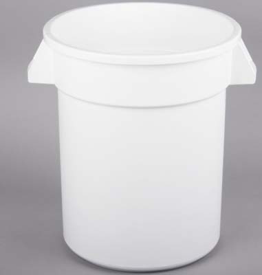 20 GAL WHITE WASTE CONTAINER