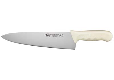 CHEF'S KNIFE 10" WHITE HANDLE