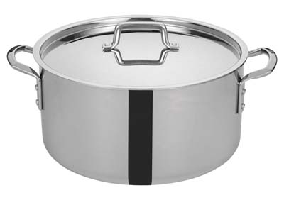 STOCK POT TRI GEN INDUCTION READY 20 QT